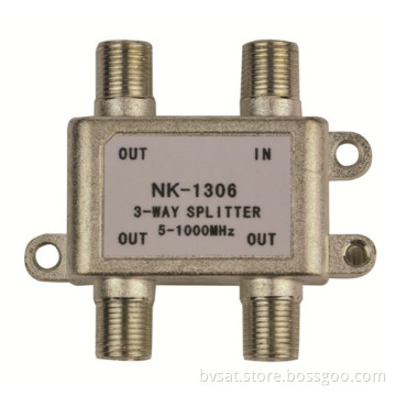 High Quality 5-1000 Mhz≥100db Cable Tv Splitter 